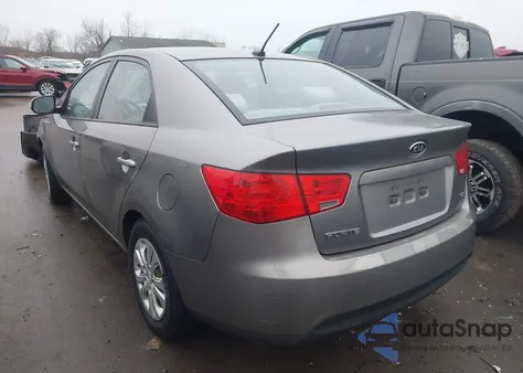 2010 Kia Forte Ex из США, поврежденный, VIN KNAFU4A2XA5854226